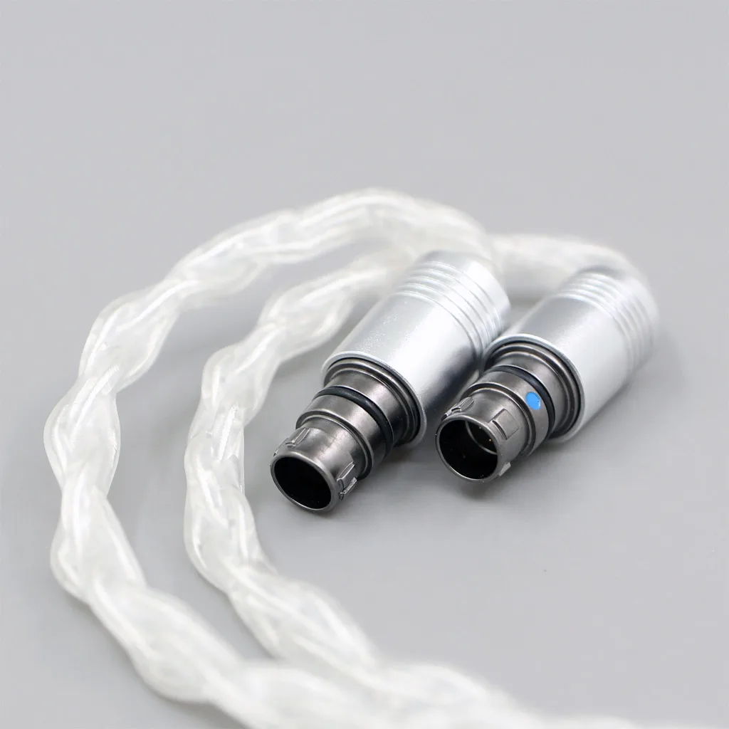 99% كابل سماعة أذن من الفضة النقية 8 Core لـ Avis Contour XO Layla AION Roxanne JH AUDIO Jolene Roxanne 7pin 7732