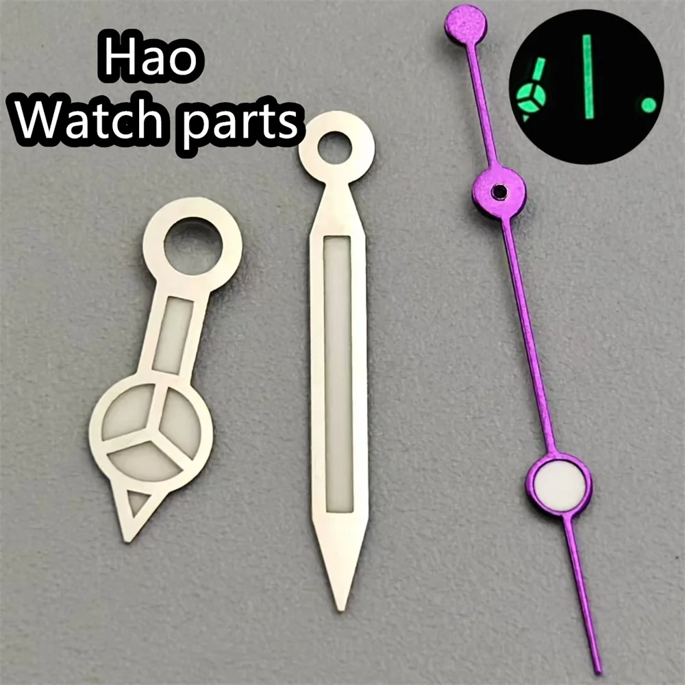 ブリガー-色とりどりの時計のハンドセット,発光ポインター,交換部品,緑,青,nh35,nh36,ファッションに適しています