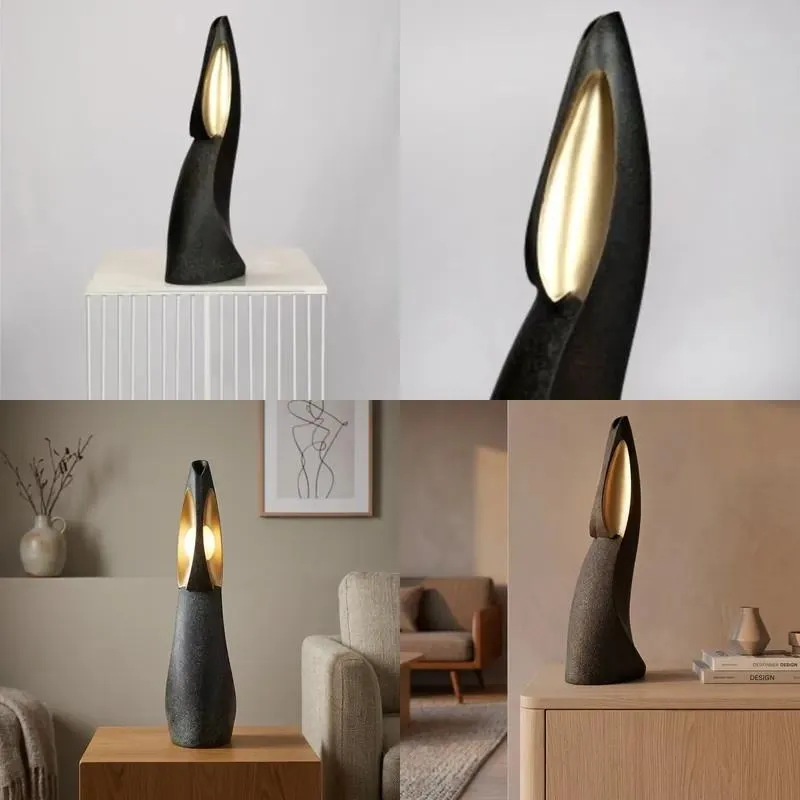 Custom Modern Abstract Bronze Moon Rabbit Sculpture for Hotel Home Decoration Art Ornament