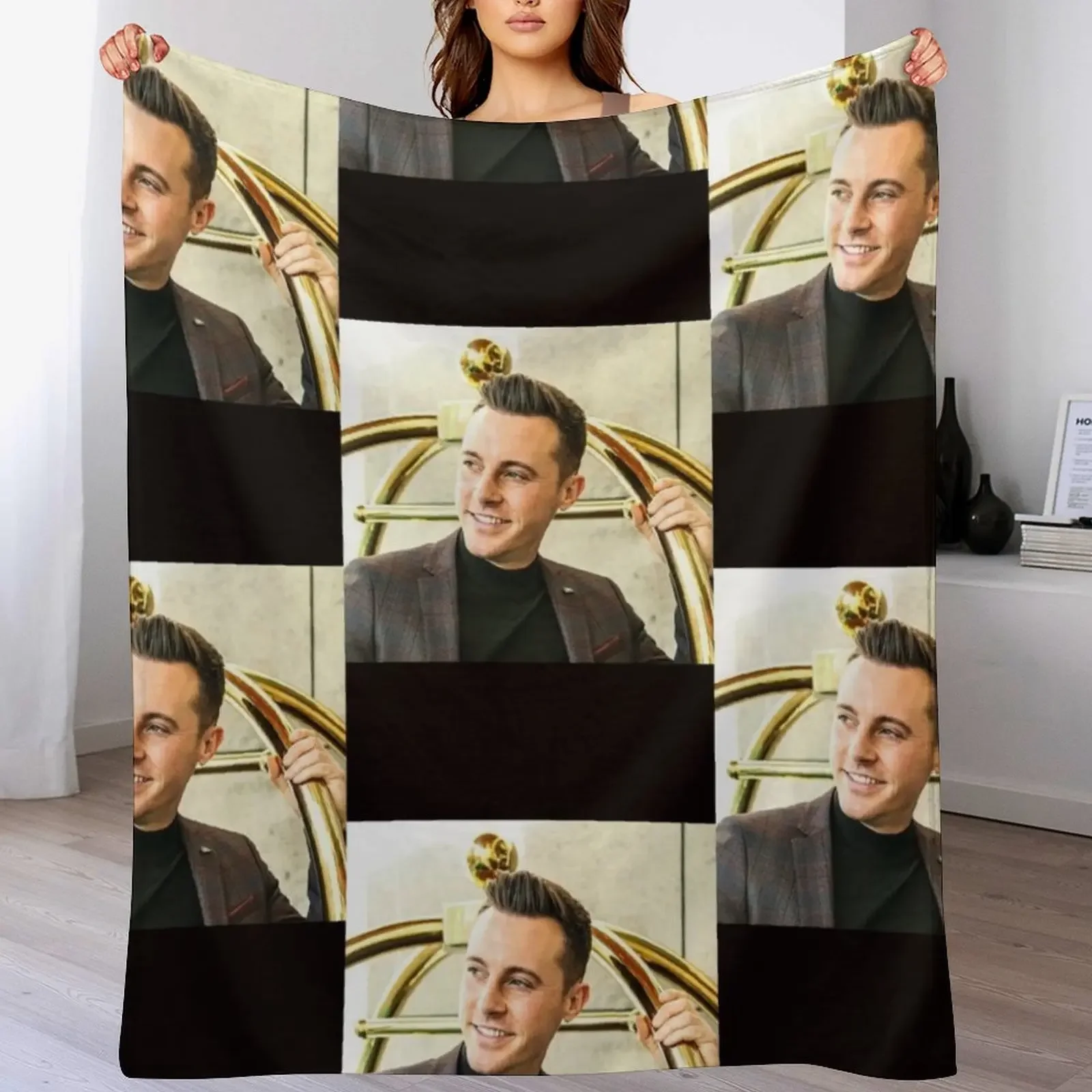 Nathan Carter Cool Pose Classic Throw Blanket Warm Throw Blanket Gift for Anniversary