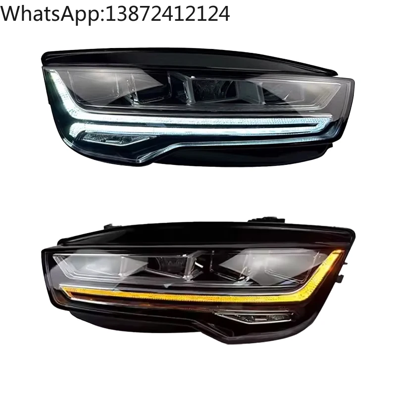 

YU GUANG for Audi A7 2011-2017 Car LED Lights LED Head Lamp Assembly Front Lamps Modified A7 Style Head Lights Lamps DRL
