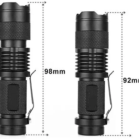 

20pcs Sk68 Violet 365nm Aluminum Alloy Uv Flashlight Uv3w Zoom Check Fluorescent Agent Mask Test Lamp