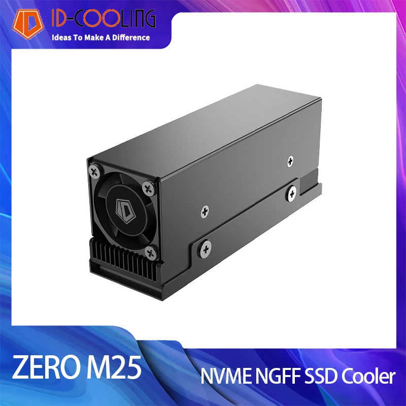 ID COOLING ZERO M25 m. 2 Solid State Heat Sink 2280 Thermal Conductive Hard Disk Heat Sink NVME NGFF SSD Cooler