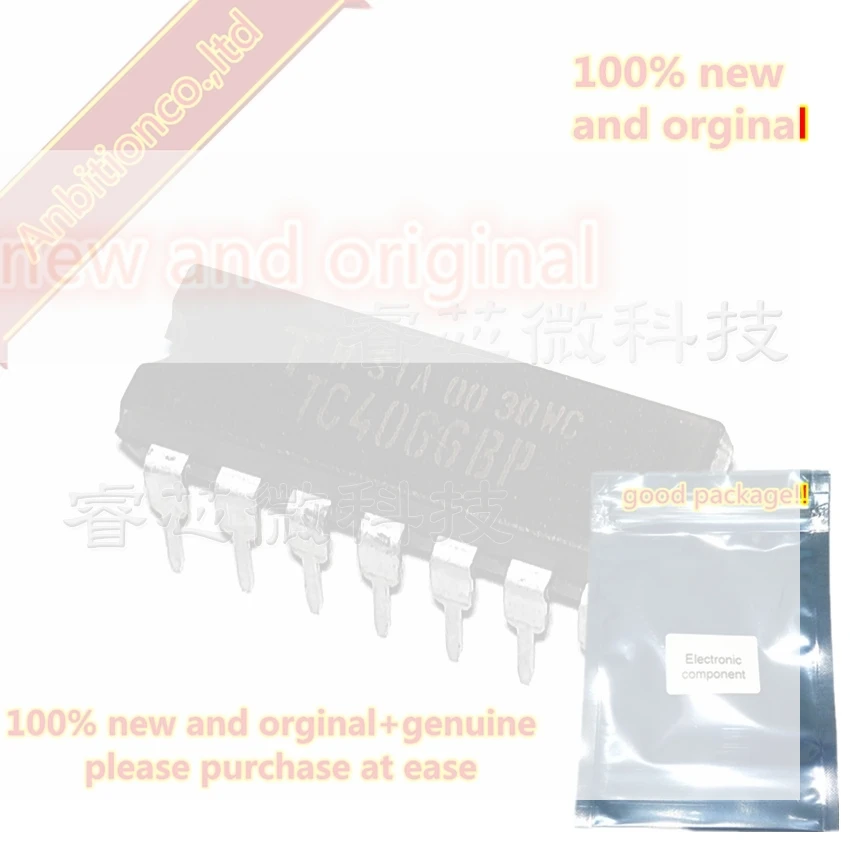 10pcs 100% new and orginal TC4066BP CD4066BE DIP-14 QUAD BILATERAL SWITCH connection