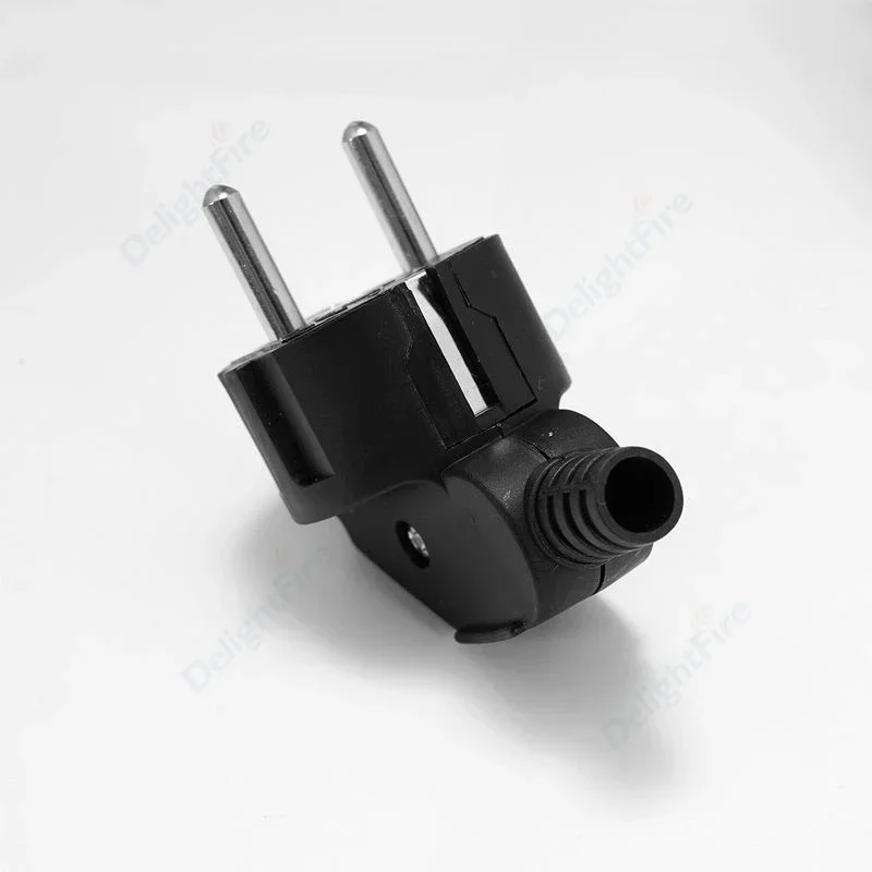 Repalcement EU AC Outlet Spain Korea Rewireable Socket Outlet Male Female Wiring Plug Extension Cord Cable Connector Power Cable