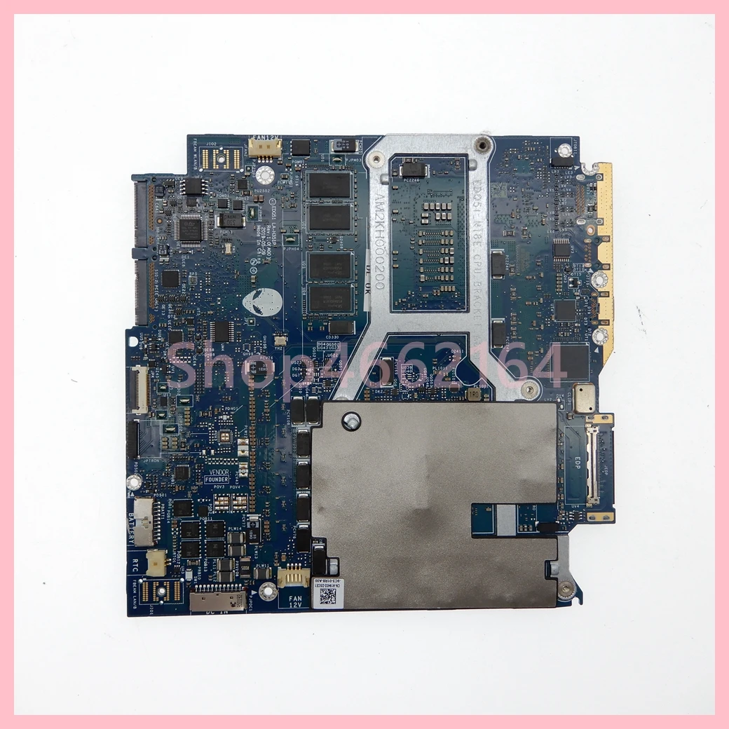 Imagem -02 - Placa-mãe Portátil para Dell Alienware La-h351p i7 I9-9th Gen Cpu Rtx2060 Rtx2070 Gpu 16gb de Ram Mainboard para M15 r2 M17 r2