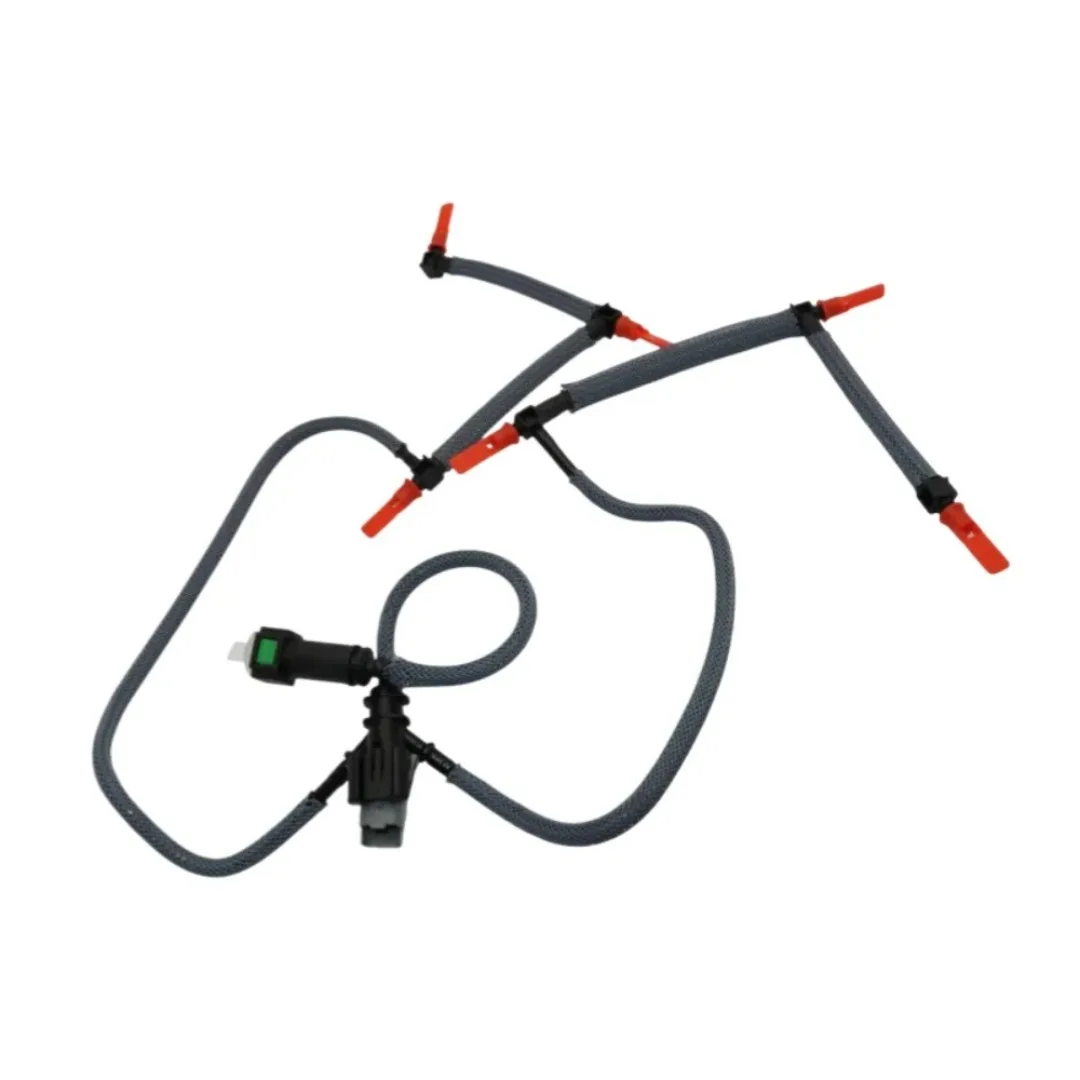 

For LAND ROVER RANGE SPORT LR3 LR4 2.7L V6 injector leak off pipes inc sensor 1386505