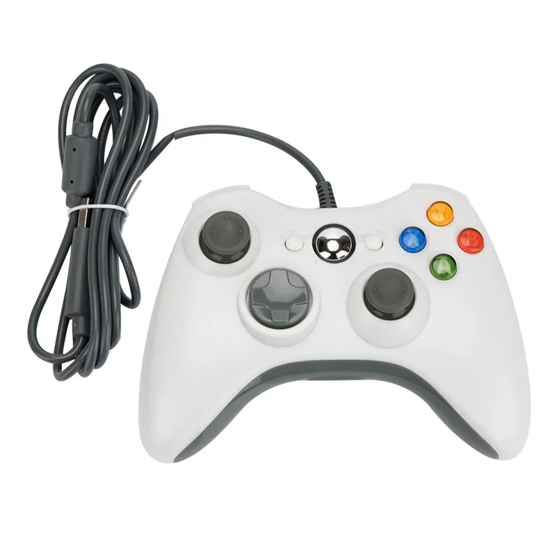 وحدة تحكم ألعاب سلكية USB تدعم وحدة تحكم Xbox 360 Joypad لـ Win 7/8/10 PC عصا التحكم Mando Gamepad لأجهزة Xbox 360 #5