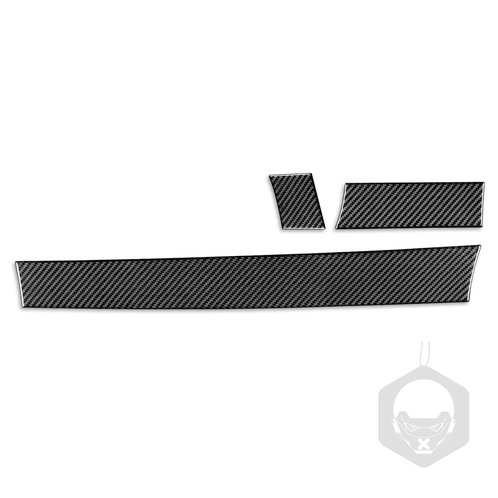 For BMW 5 Series E60 2004 2005 2006 2007 Carbon Fiber dashboard panel Car Interiors trim Accessories decorative stickers view 6