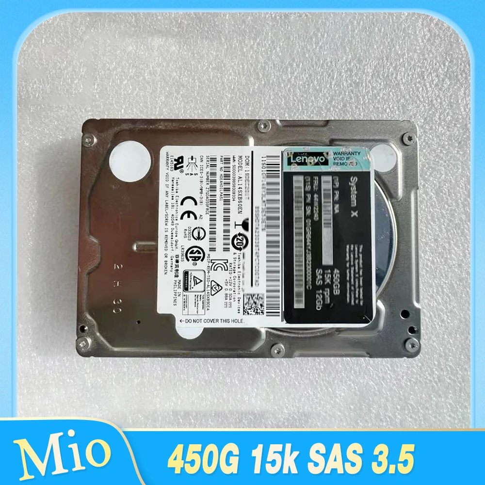 

For IBM Hard Disk DS3400 450G 15k SAS 3.5" 44W2239 44W2240