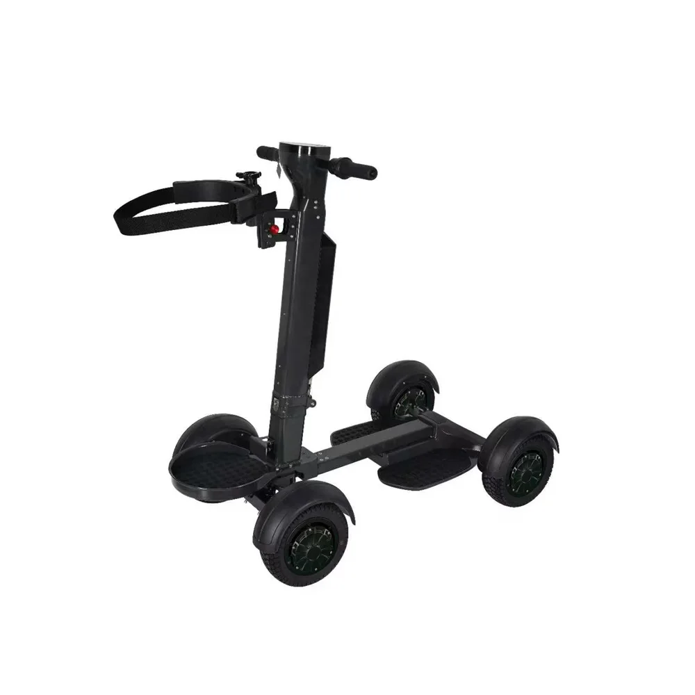 ESWING US Warehouse Stock 4Wheel Folding Cart With 21AH Carts 18Hole Electric Scooter With Seat And Umbrella