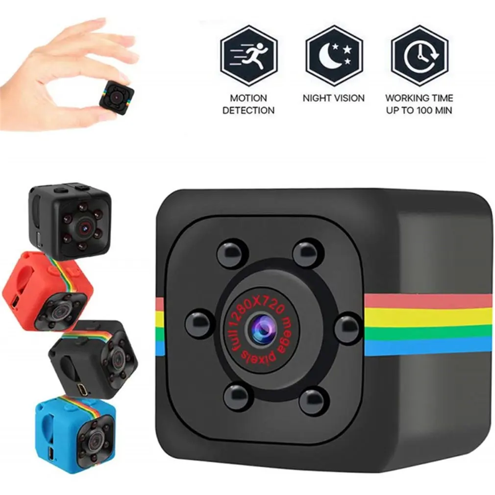 New SQ11 Mini Camera 1080p HD Micro Camera 30 frame Action Video Camera Sports DV Outdoor Gopro Night Vision Support 128G