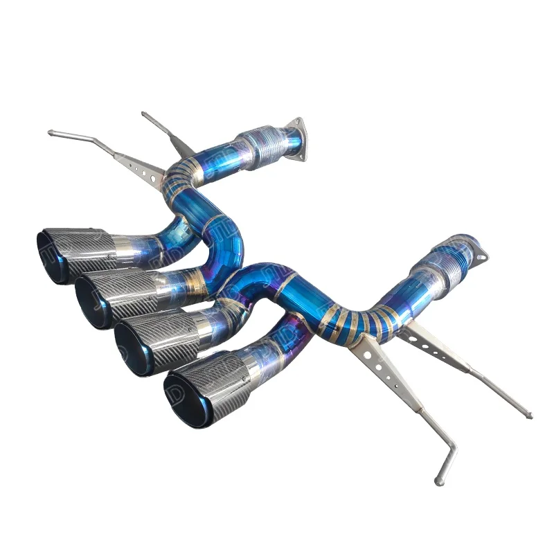 

Performance Titanium Straight Exhaust Pipes Catback System for Chevrolet corvette C8 Z06 Exhaust