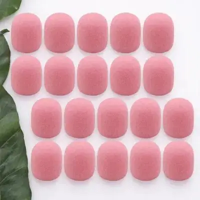

20Pcs Mic Sponge Covers Protective Microphone Windscreens Durable Lapel Mic Covers Practical Use Microphone Windscreen
