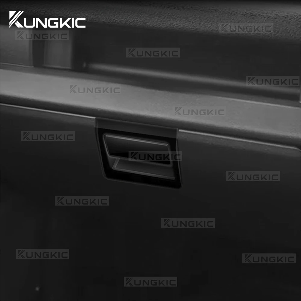 For Suzuki Jimny JB64 JB74 2018 2019 2020 2021 2022 2023 2024 2025 ABS Carbon Fiber Pattern Car Co-pilot Storage Box Sticker - view 3