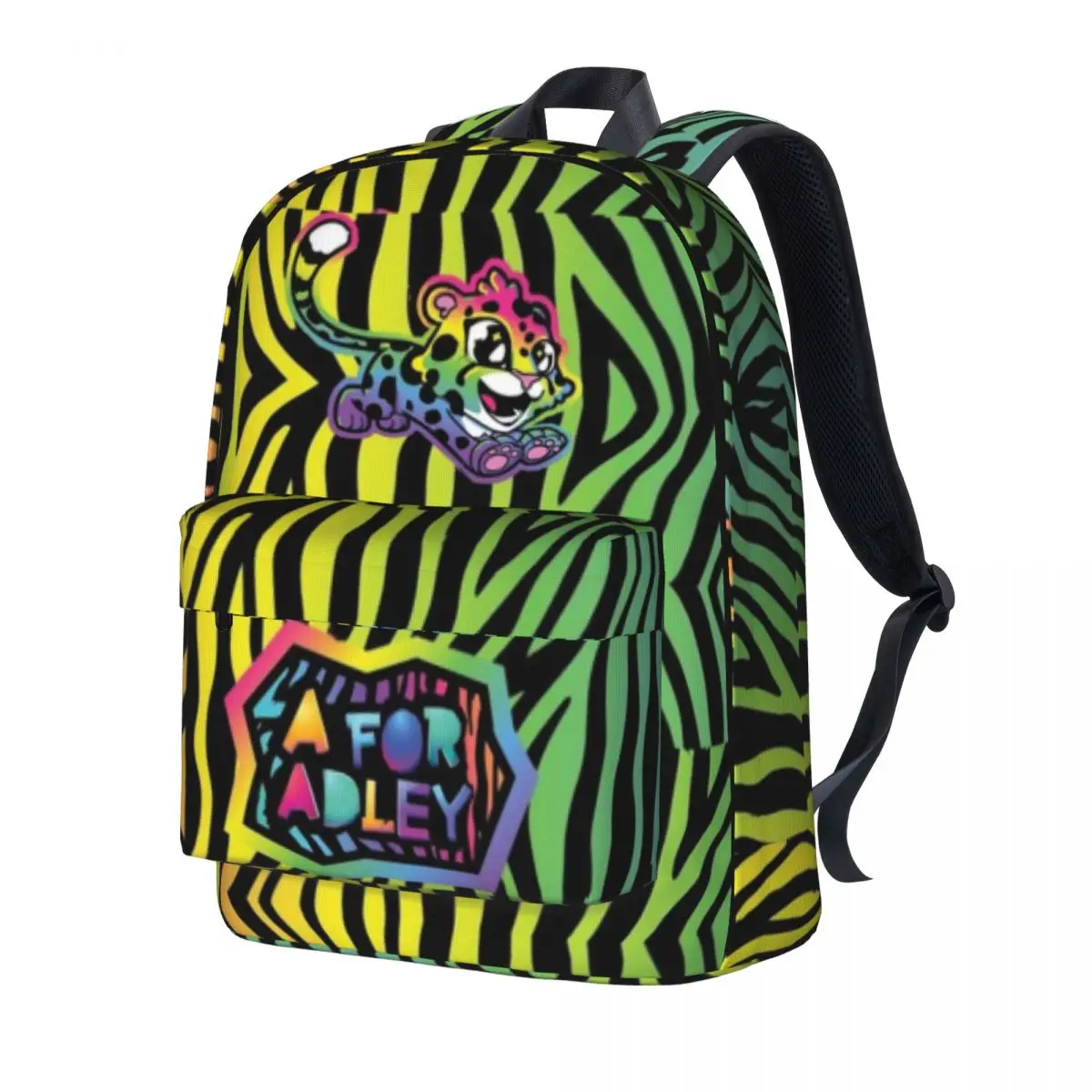 Adleys youtube mochila juventude de volta à escola mochilas leves presente natal casual sacos do ensino médio acampamento colorido