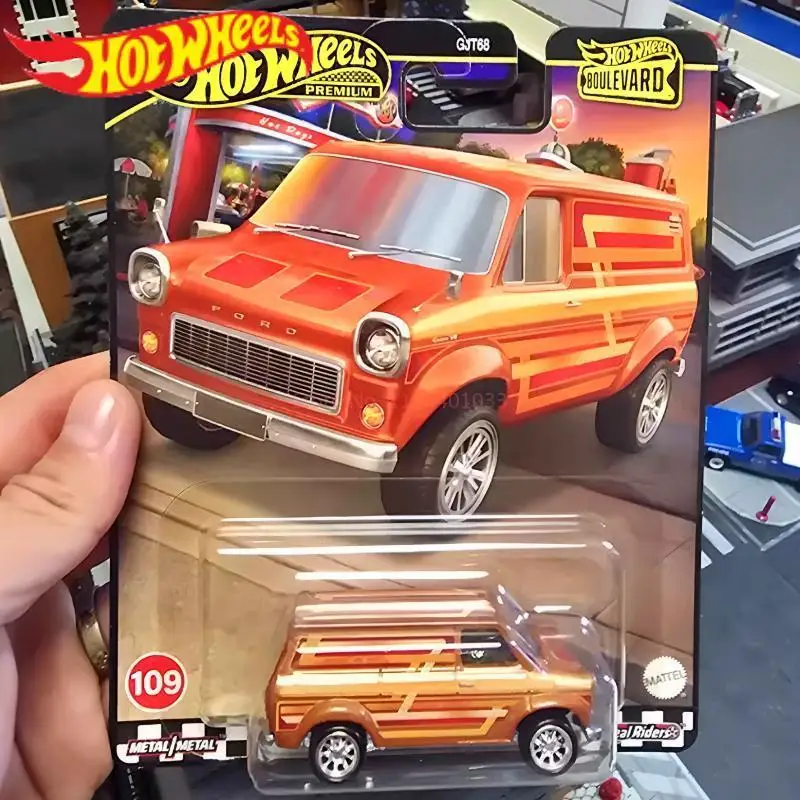 

Оригинальные литые автомобили Hot Wheels Premium Boulevard 22, коллекционные 1:64 GJT68-Y, модель автомобиля из сплава, игрушки, рождественские подарки