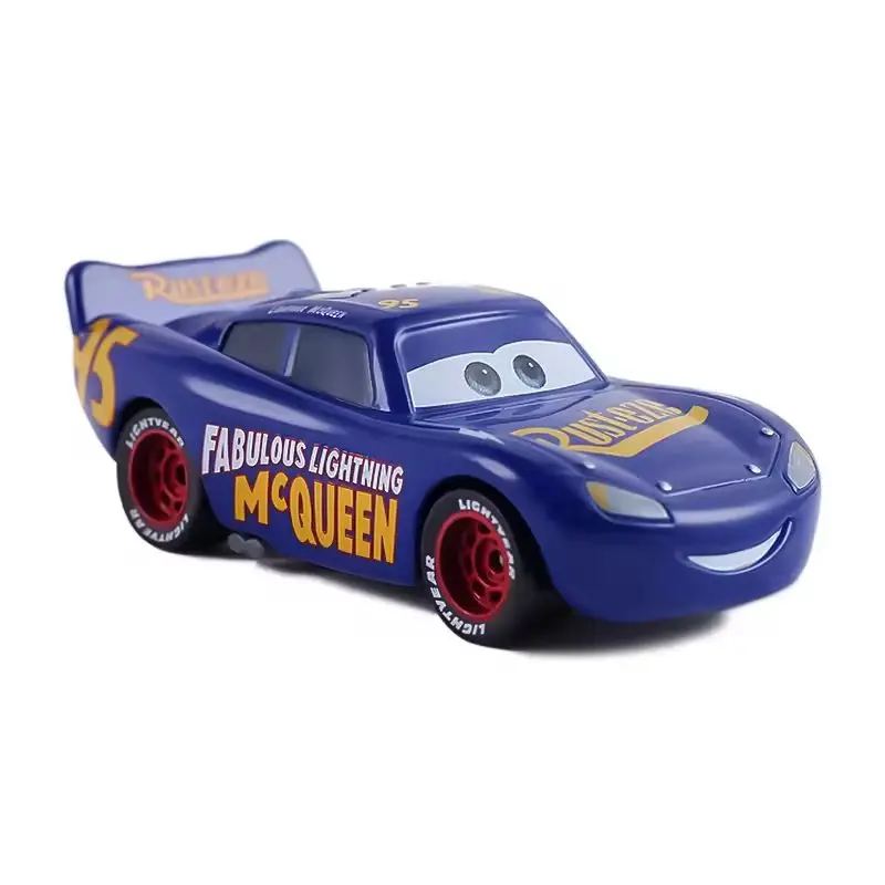 Cars 2 Cars 3 Francs Gao Racing car number 95 Airplane France Sheriff Model Cars Pixar 1:55 Metal Die Casting Cars Toys Gifts