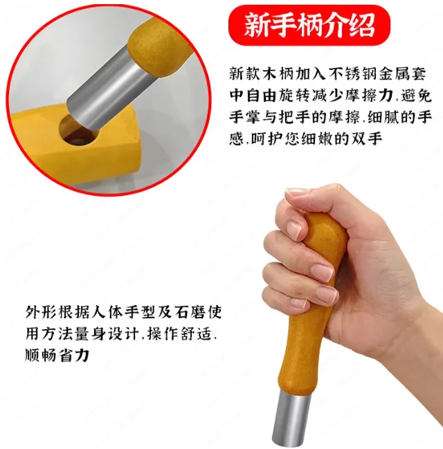Vintage Small Stone Mill – Home Handmade Stone Grinder for Soy Milk & Tofu, Traditional Household Grinding Disc