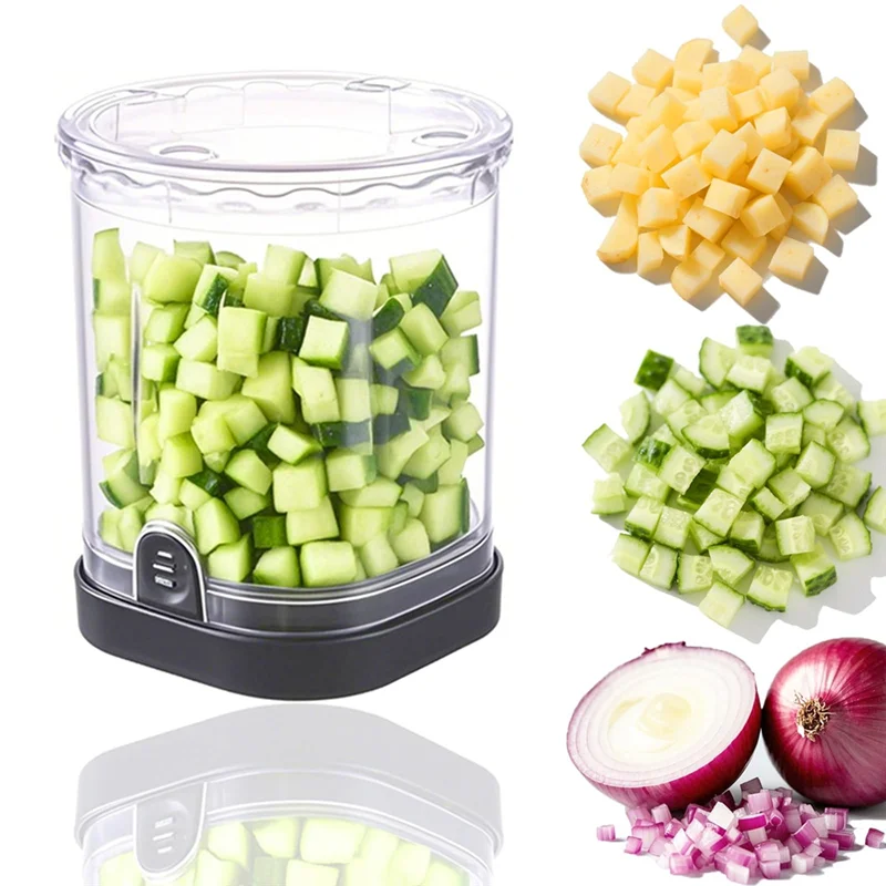 JHD Speed Manual Kitchen Gadge - Veggie Chopper Cup ulasan dan harga
