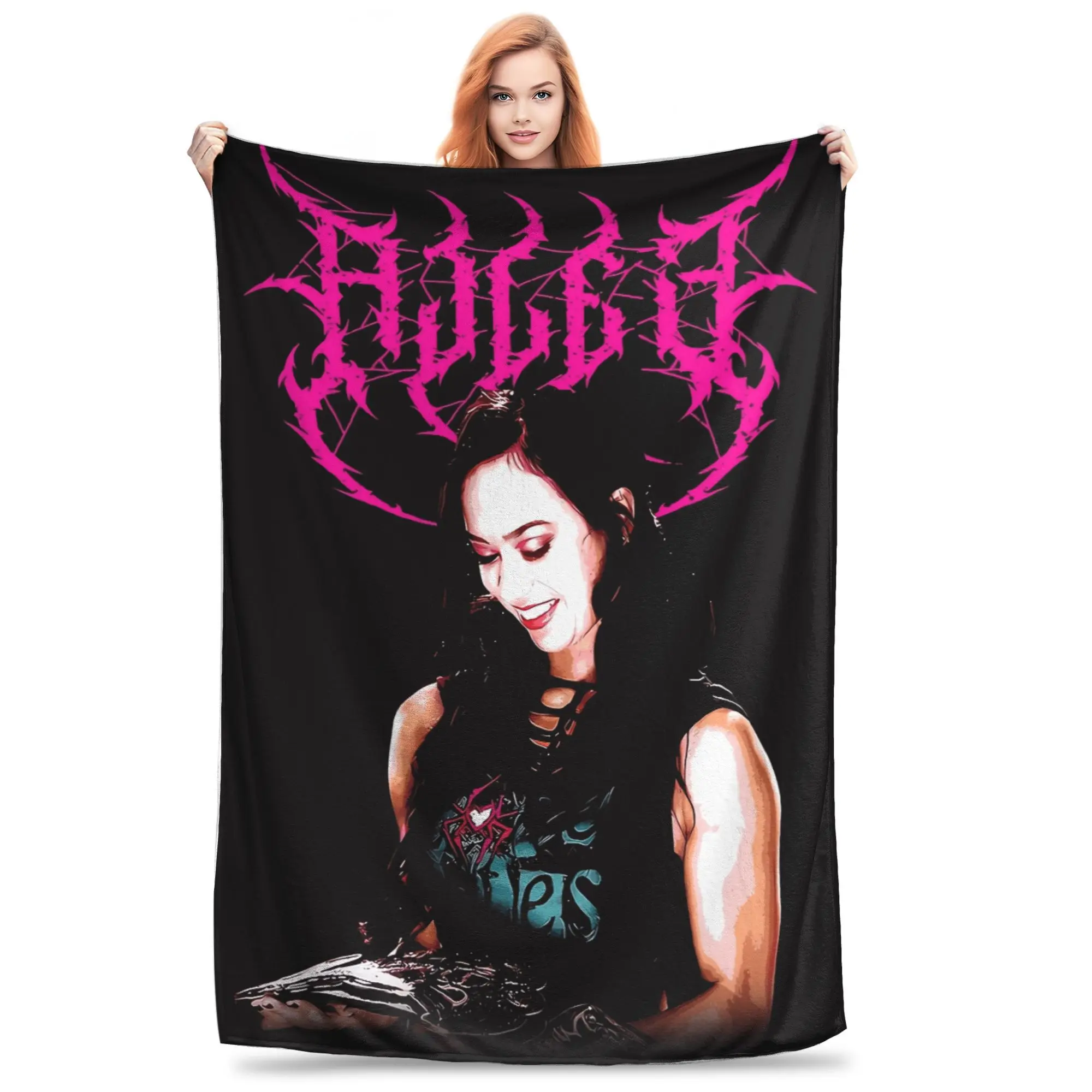 AJ Lee Wrestling Divas Cama lança colcha de flanela para sofá cadeira rua tendência sofá cama capa