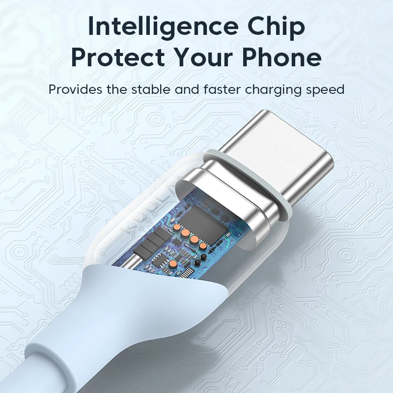 KUULAA USB C Cable to USB Type C Cable PD 30W Fast Charger Cord USBC to Type-C Cable for iPhone15 Samsung Xiaomi