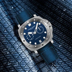 PAGANI DESIGN New Luxury Dive Mechanical Man watch 200M Waterproof AR Sapphire mirror Mens watches Nylon Strap Steel shell Watch