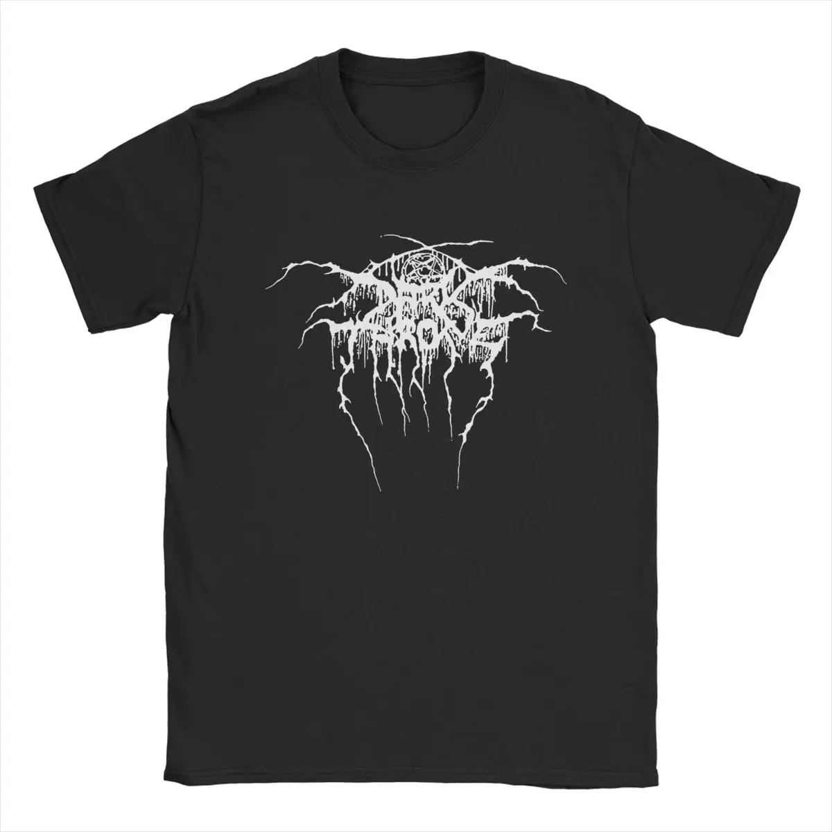 Novelty Darkthrone Transilvanian Hunger T-Shirts Men Crew Neck 100% Cotton T Shirt Music Band Short Sleeve Tees Printing Clothes