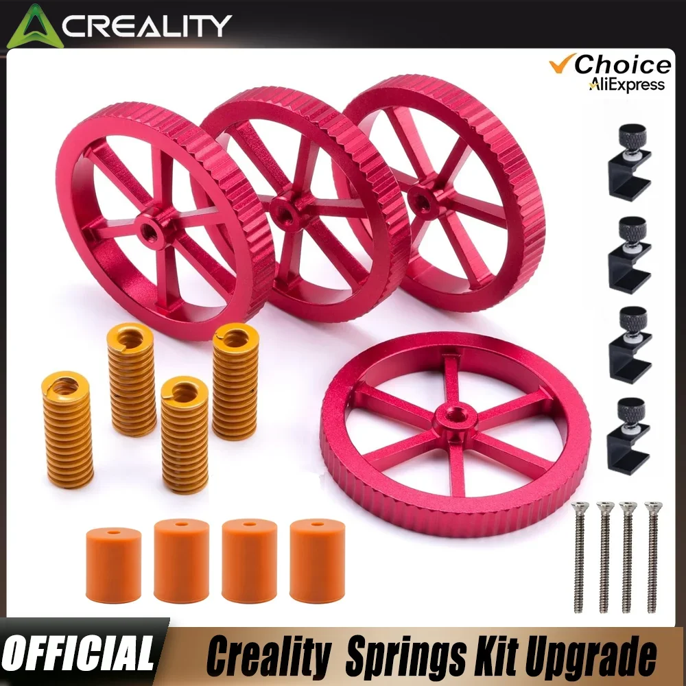 

Creality Ender-3 Springs Kit Upgrade:Hot Bed Leveling Kit for Ender 3/V2/Pro/Ender 3 S1/Pro/Plus/Ender 3 Neo/Max Neo 3D Print
