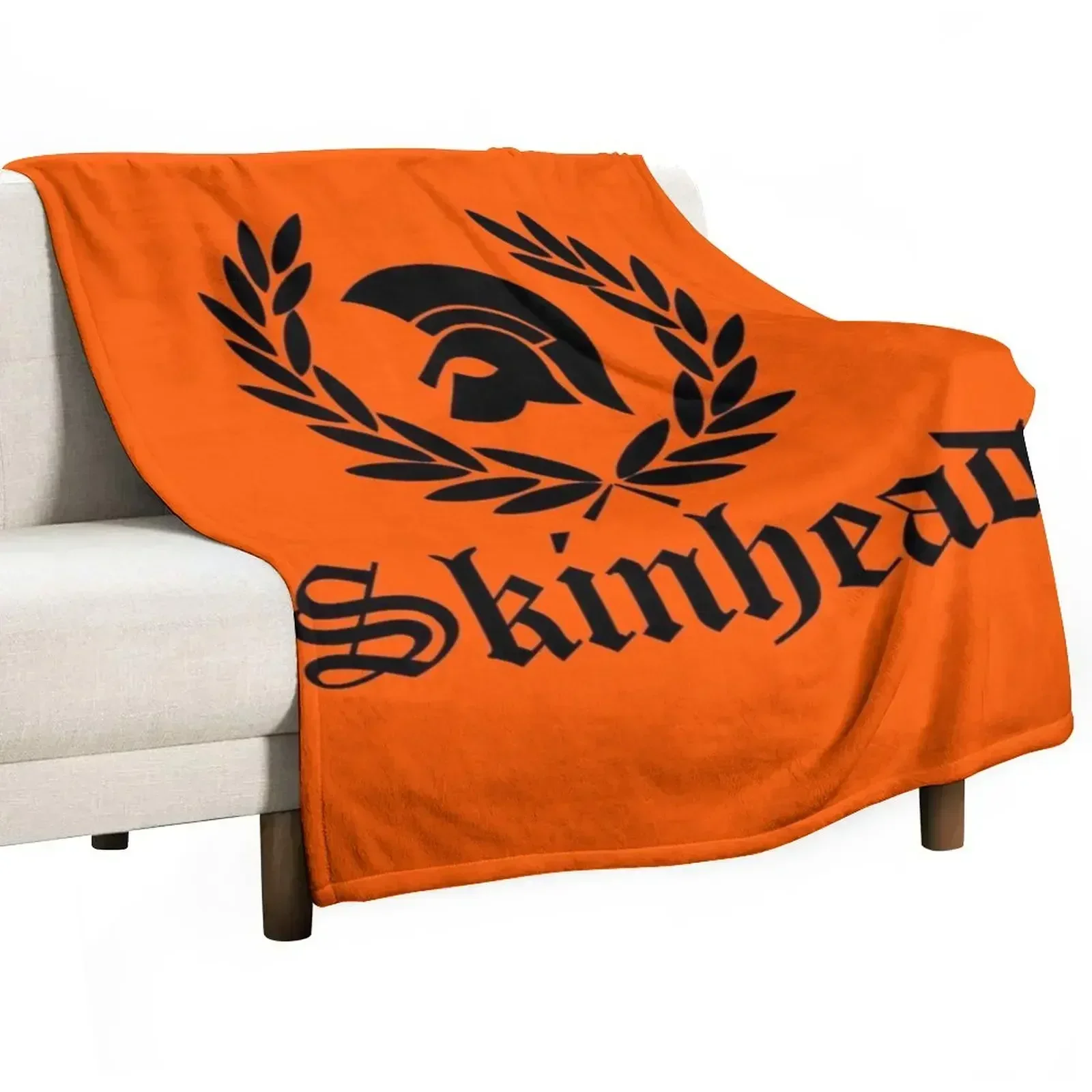 Skinhead A Message To You Throw Blanket valentine gift ideas anime Luxury Throw Polar bed plaid Weighted Blankets