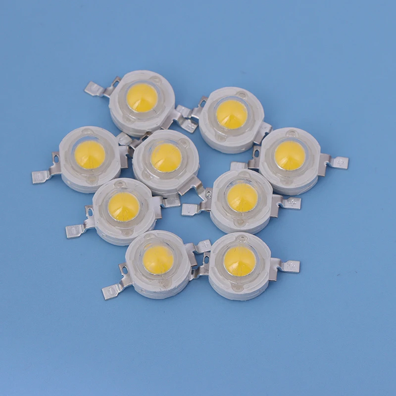 10 Stuks 1W 3W High Power Led Lamp Lichtgevende Diode Leds Chip Smd Wit Warm Voor Led schijnwerper Spotlight Downlight Lamp