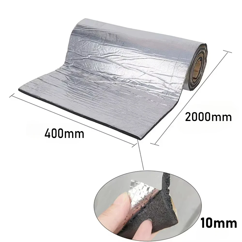 40X100/200 Cm Auto Geluidsisolatie Deadening Mat Geluiddempende Auto Warmte Geluidsisolatie Deadening Mat Voor auto Kap Motordeur