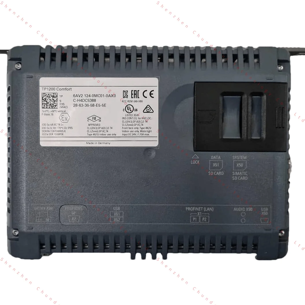 

Gold Seller 6AV2124-0MC01-0AX0 TP1200 Touch Screen PLC Brand New Original Spot Hmi Touch Panel