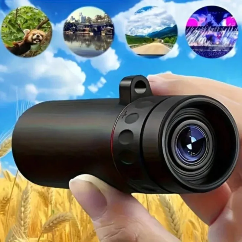 Professionelles HD-Monokular für Erwachsene, Kompaktes Tragbares Teleskop für Outdoor-Camping, Jagd, Wandern und Sport – Detail 1