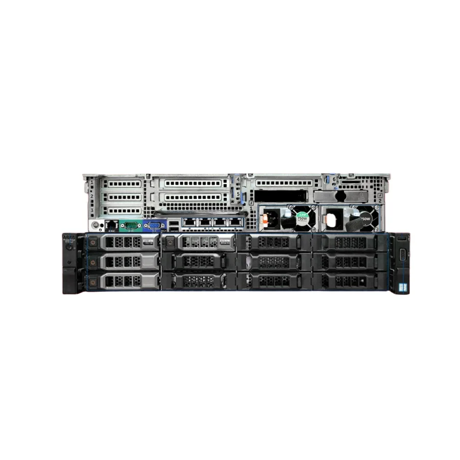 R730XD Server 2U Rack Virtual Database Cloud Computing Rendering Learning Host R730