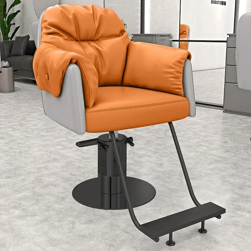 

Exquisite Luxury Barber Chairs Classic Versatile Esthetician Chair Salon Barbershop Armchairs For Barbershop Salon Furniture