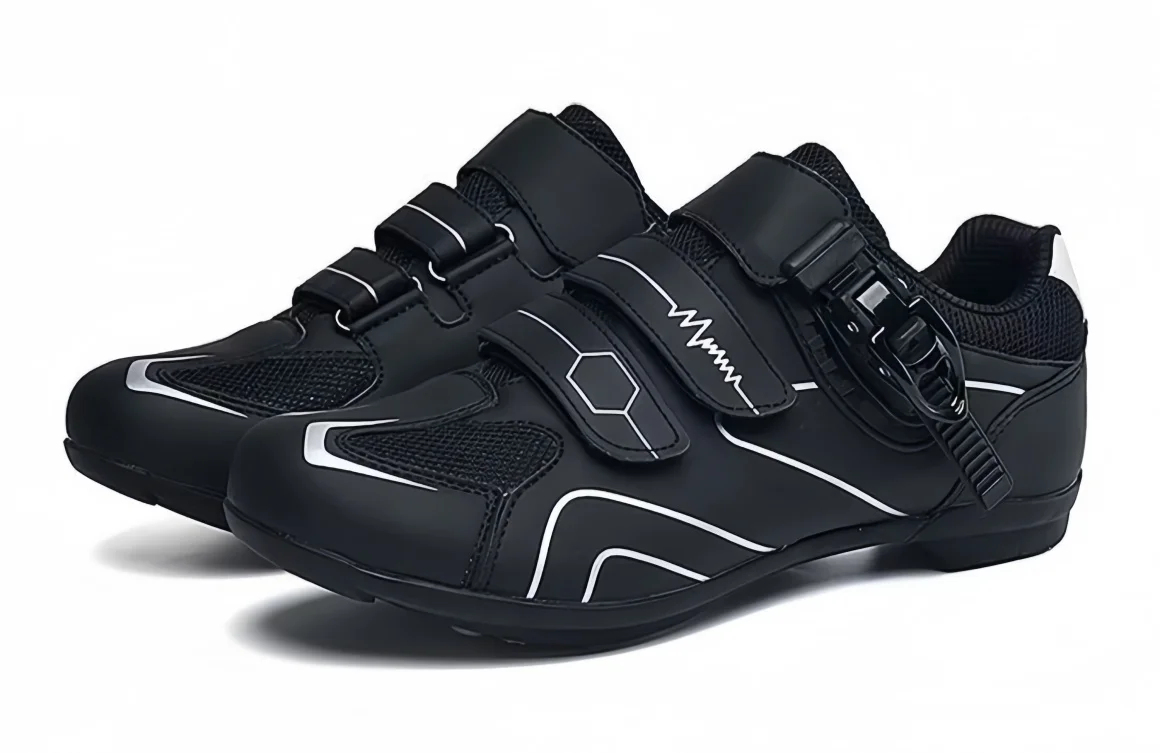 SPD-Rennradschuhe mit Stoßdämpfung und Langlebigkeit, geeignet für Rennen auf Langstreckenstraßen, MTB-Mountainbike-Offroad-Fahren – Detail 18