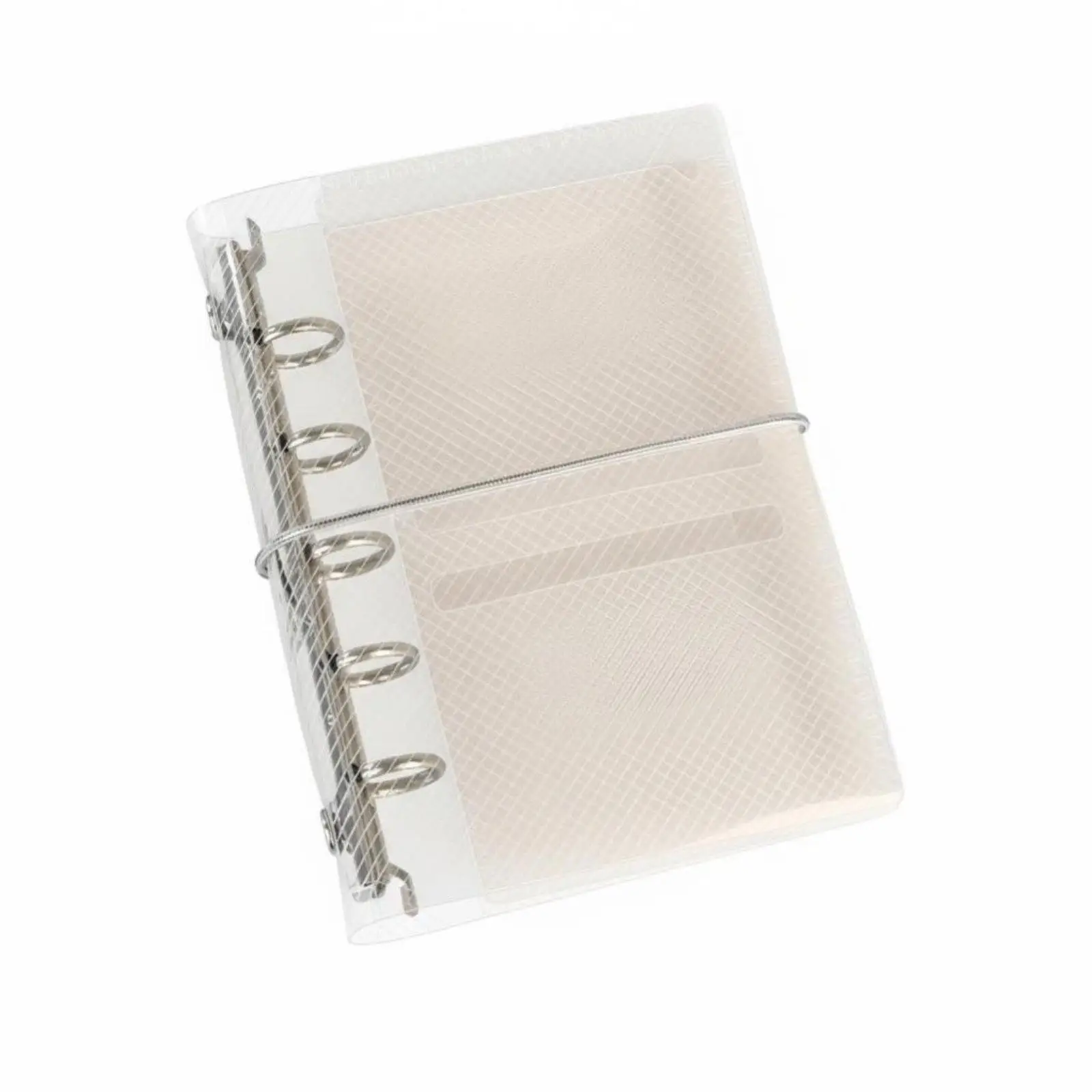 Easy Flip Loose Leaf Notebook with PP Material and Alloy Rings for Creative Storage Solutions