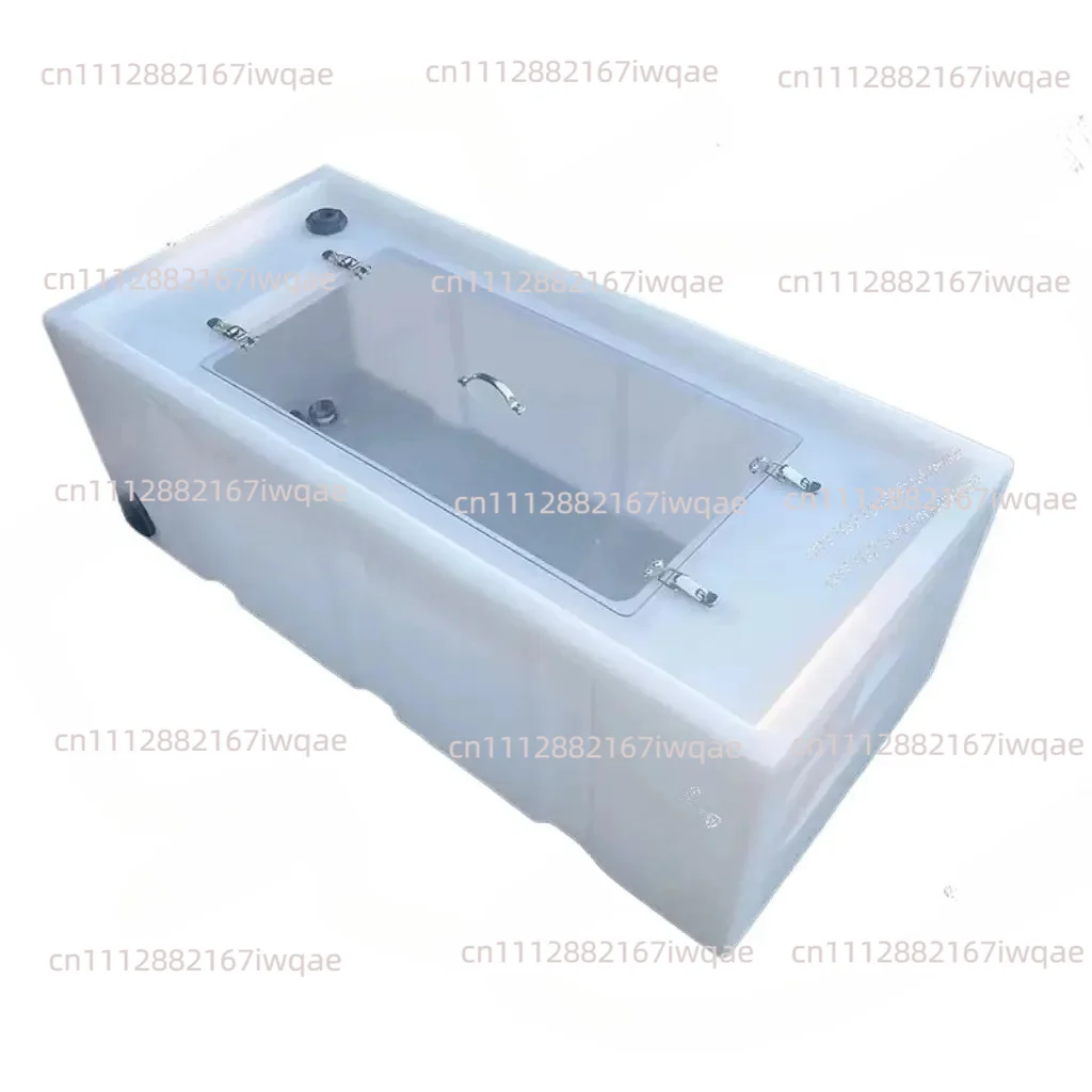 Car live fish box Food grade horizontal aquaculture transportation Fishing fish thickening outdoor hard shell fishing box