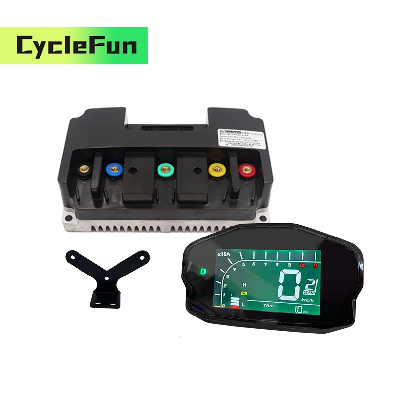 

NANJING Fardriver ND72260 1KW-2KW 48-72V Phase 260A BLDC Синусоидальный контроллер с дисплеем DKD для электрического мотоцикла, скутера