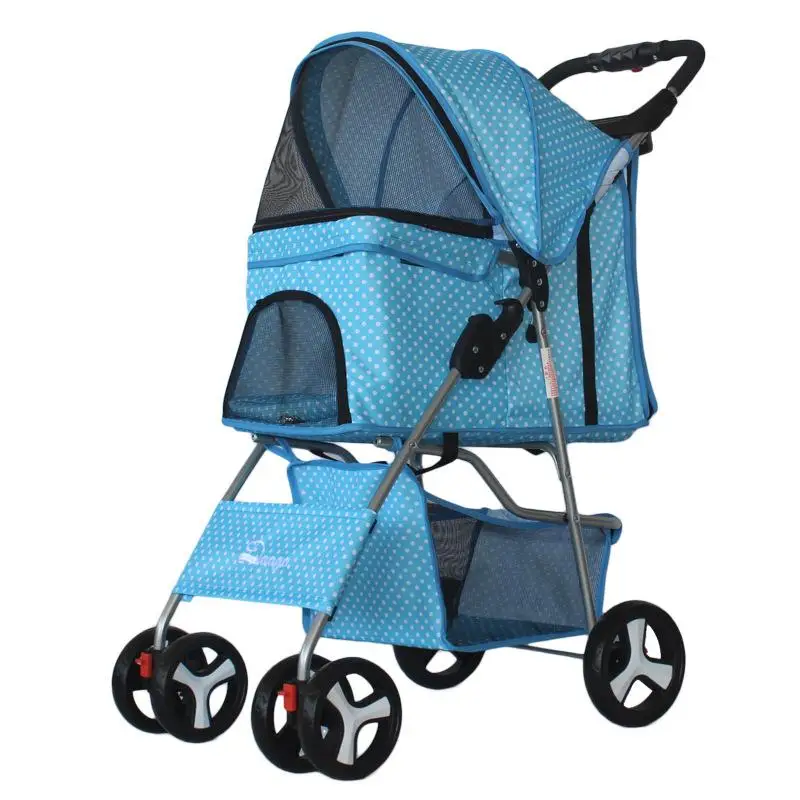 Manufacturer Wholesale Foldable Portable Breathable Pet Stroller Dog carrier