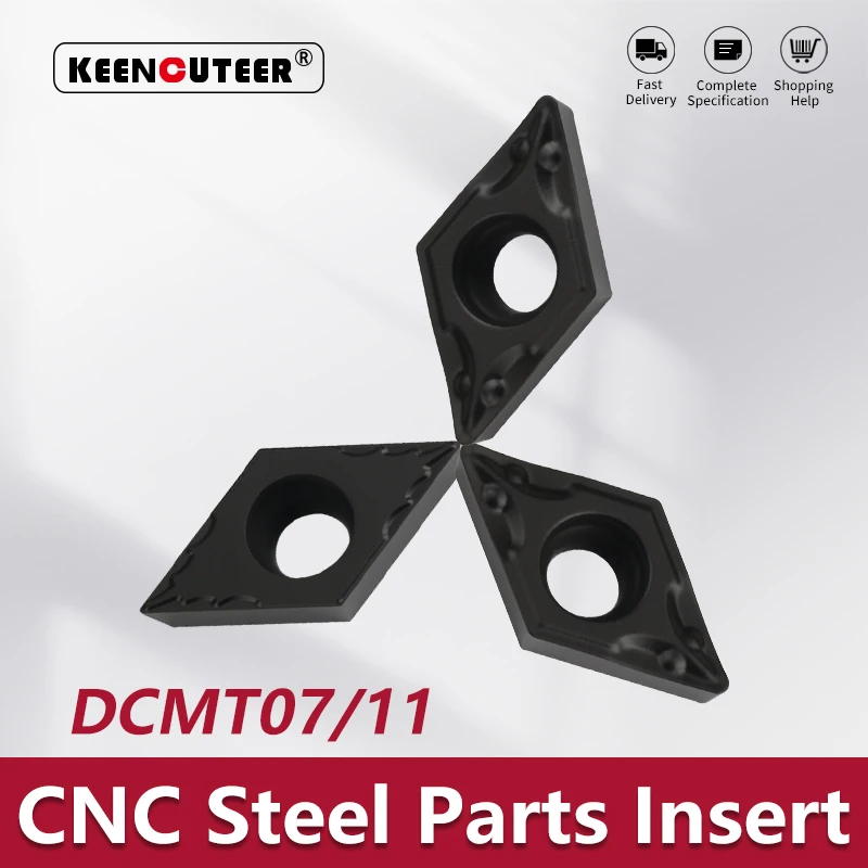 Insert-lâmina de Aço Dctm com Inserção de Carboneto para Cutter Externo Cortador Cnc Ferramenta de Torno tm tm tf y