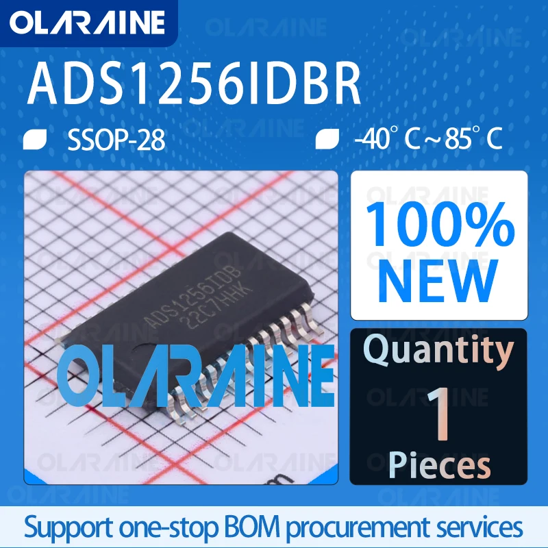 

ADS1256IDBR SSOP-28 Data analog-to-digital converters - ADC IC chip circuit controller