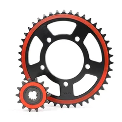 Silent Durable Pinion Front Rear Sprocket Kit 14T 42T 43T for Zontes ZT125 ZT150 ZT155 U U1 U2 G1 G2 Z2 GK G1X ZT KD 125 150 155