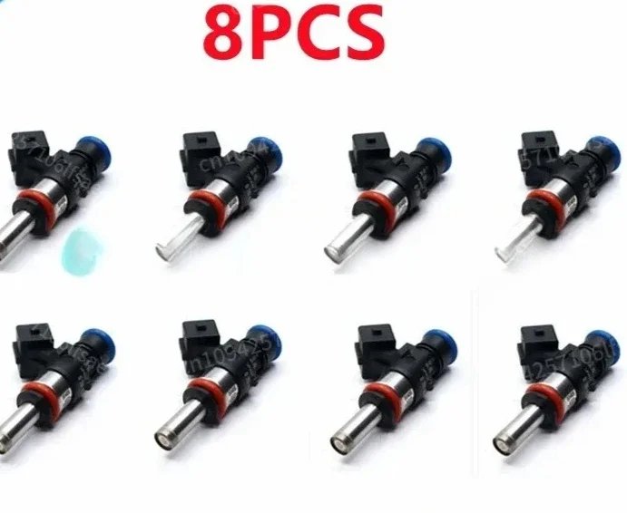 8PC 0280158040 Fuel Injector 1500cc 140lb EV14 E85 Nozzle For RENAULT Engine High Impedance Injectoion 0 280 158 040 Bico Values