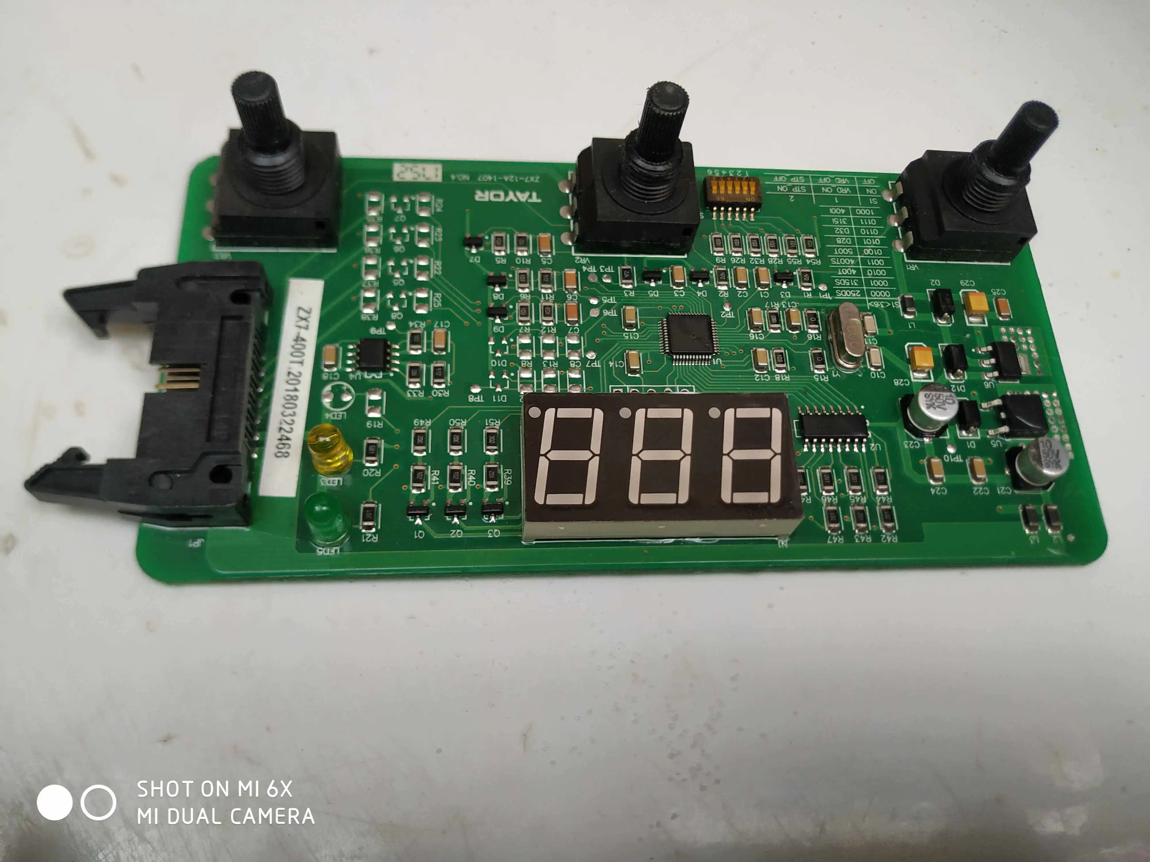 General Welding Machine ZX7-400T Control Board, Adjustment Board, Panel, Digital Display Board