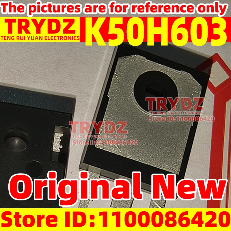 5-1pcs Original New K50H603 IKW50N60H3 TO-247 Used Domestic Inverter, inverter, welding machine, IGBT transistor