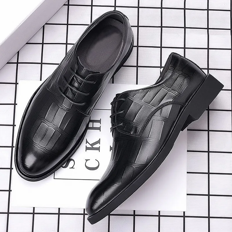 

Мужской костюм, повседневная деловая обувь Schuhe Herren, приличная обувь для мужчин, черные, коричневые офисные туфли для мужчин, официальные sapatos Social