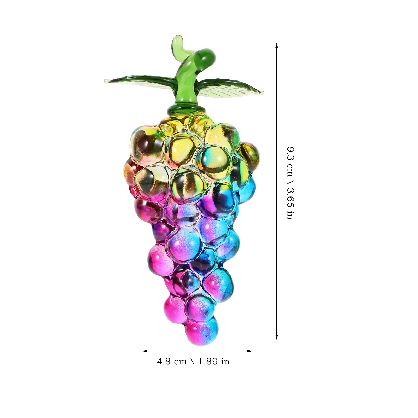 

Simulated Grapes Crystal Desktop Ornament Ornaments Artificial for Decoration Decorations