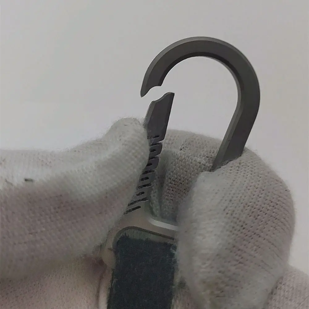 Llaveros reales de alta calidad, aleación de titanio, llaveros de aleación de titanio súper ligeros, colgante, regalo creativo masculino